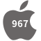 Aplicativo 967 para iOS