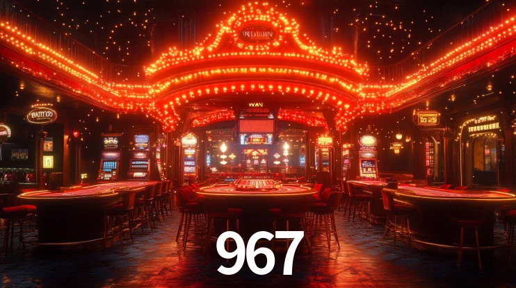 Sinta a adrenalina dos jogos de cassino com 967